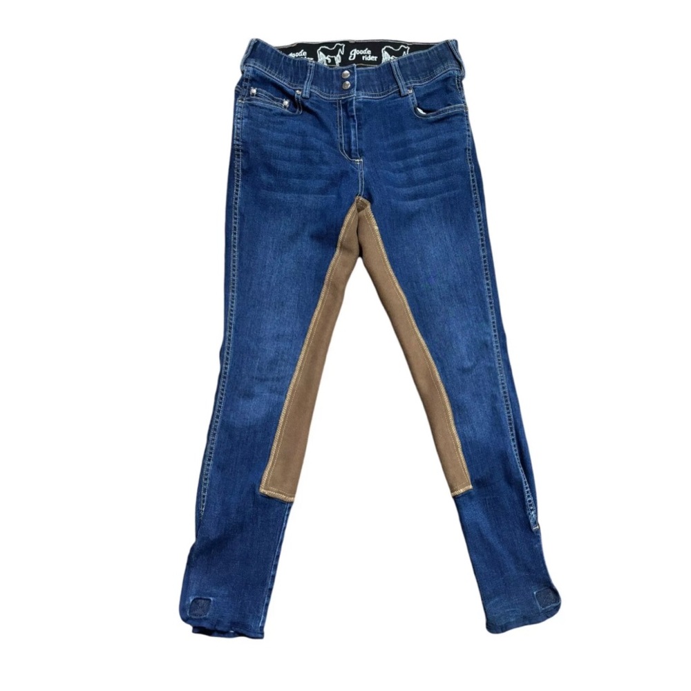 Goode Rider Jean Rider stretch denim  full seat breeches.